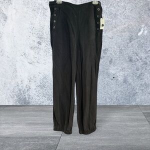 Pilcro Black Chinos Relaxed Fit